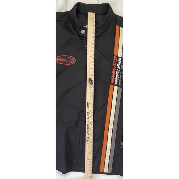 Women's Harley Davidson Racing Jacket 100% Nylon Size Med RN103819/CA03402 - Picture 10 of 13